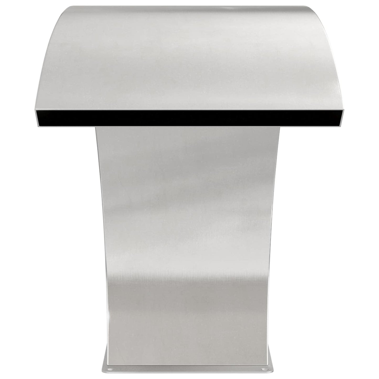 Poolbrunnen Silber 61 X 30 X 71 Cm Edelstahl