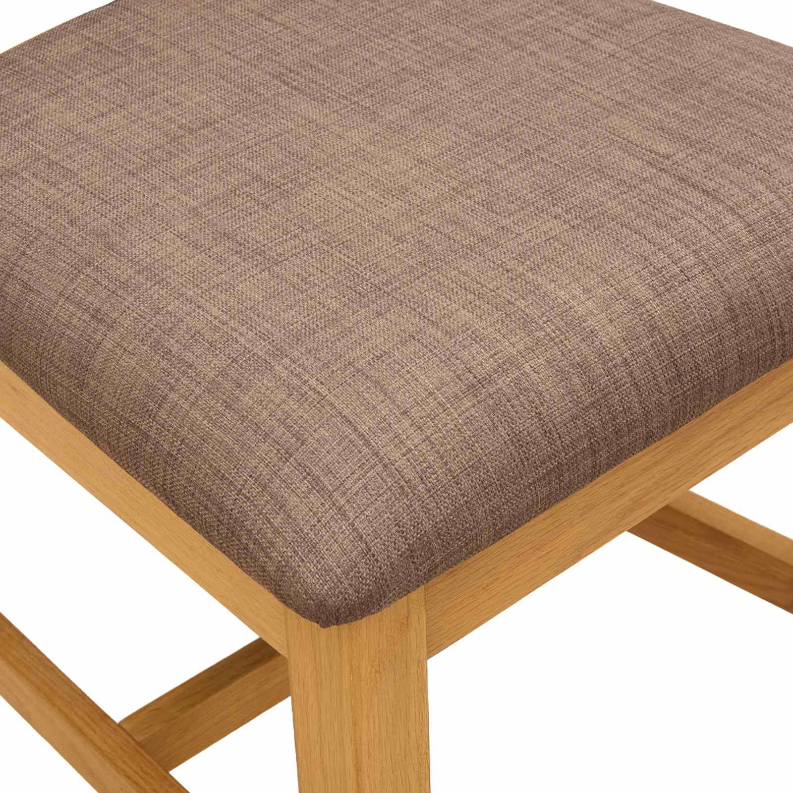 Esszimmerstuhl 2 Pcs Massivholz Eiche 45 X 59 X 92 Cm