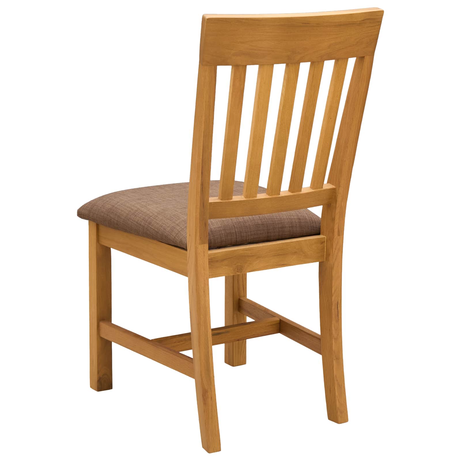Esszimmerstuhl 2 Pcs Massivholz Eiche 45 X 59 X 92 Cm