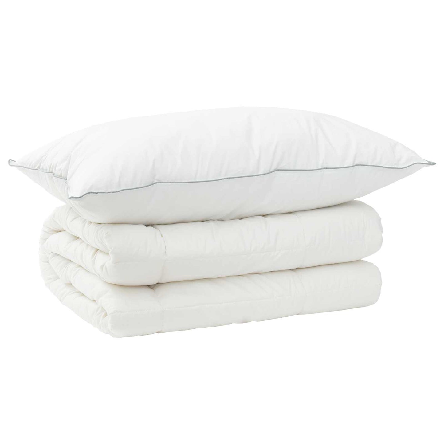 Bettdecke Und Kissen Set 2 Pcs 4 Jahreszeiten Wolle