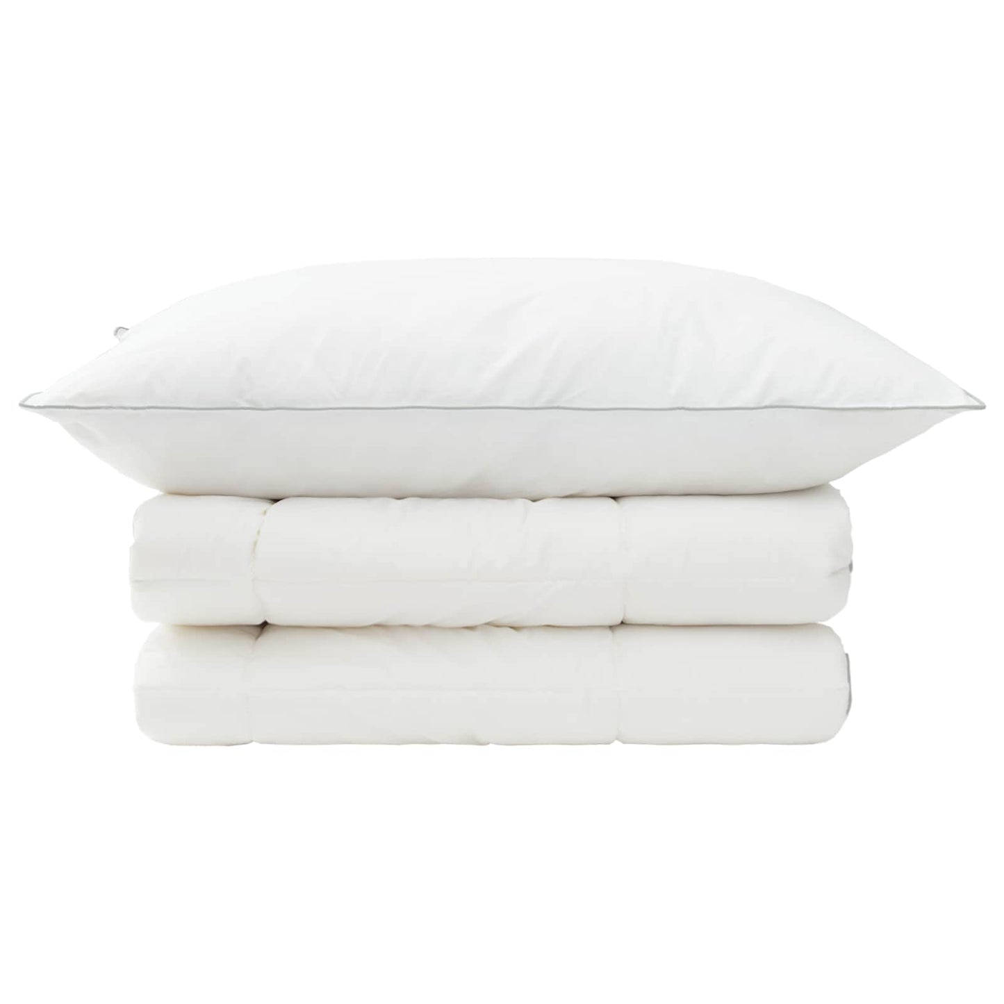 Bettdecke Und Kissen Set 2 Pcs Winter 450 Gsm Wolle