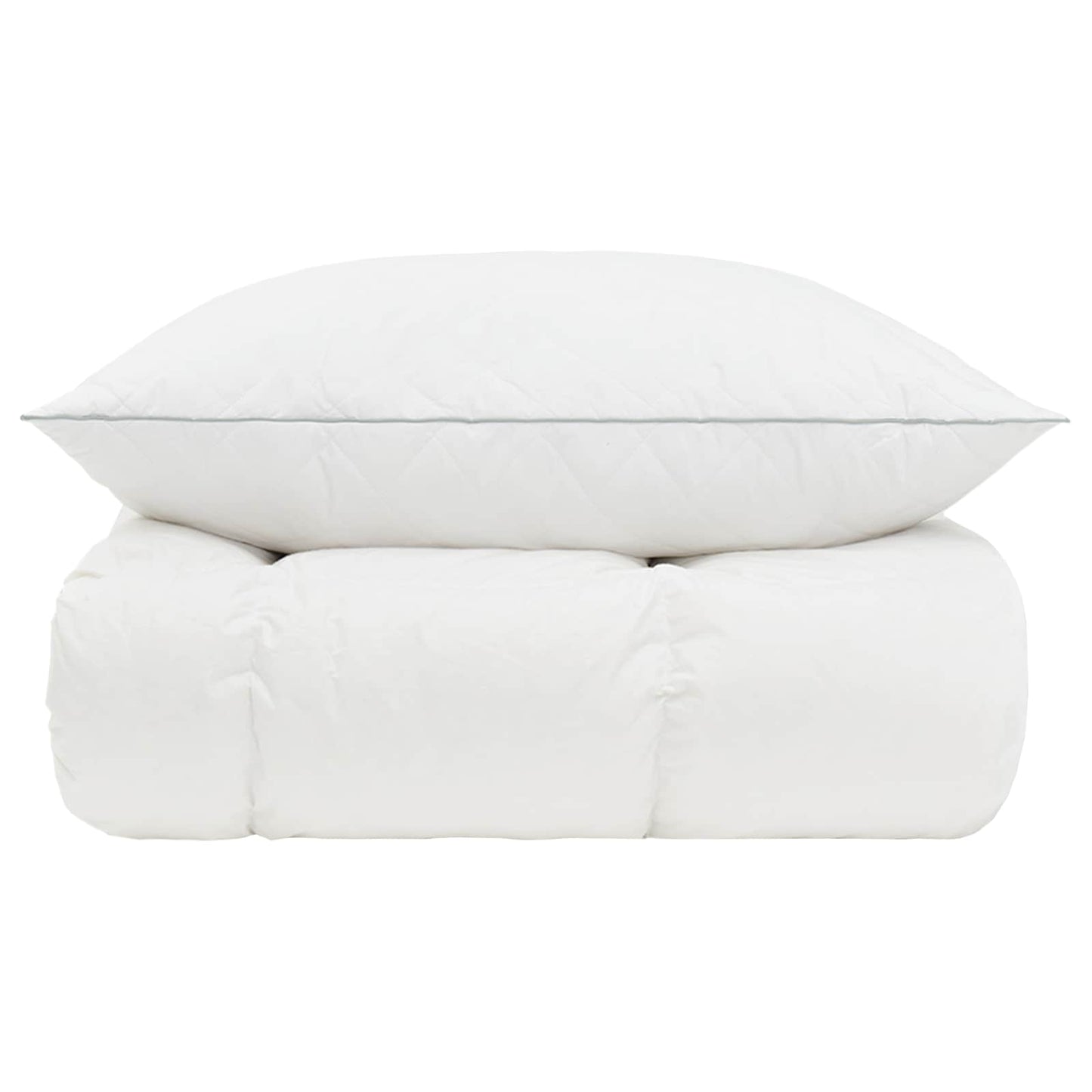 Gänsedaunen-Bettdecken-Set 90% Fulda 2 Pcs 210 Gsm