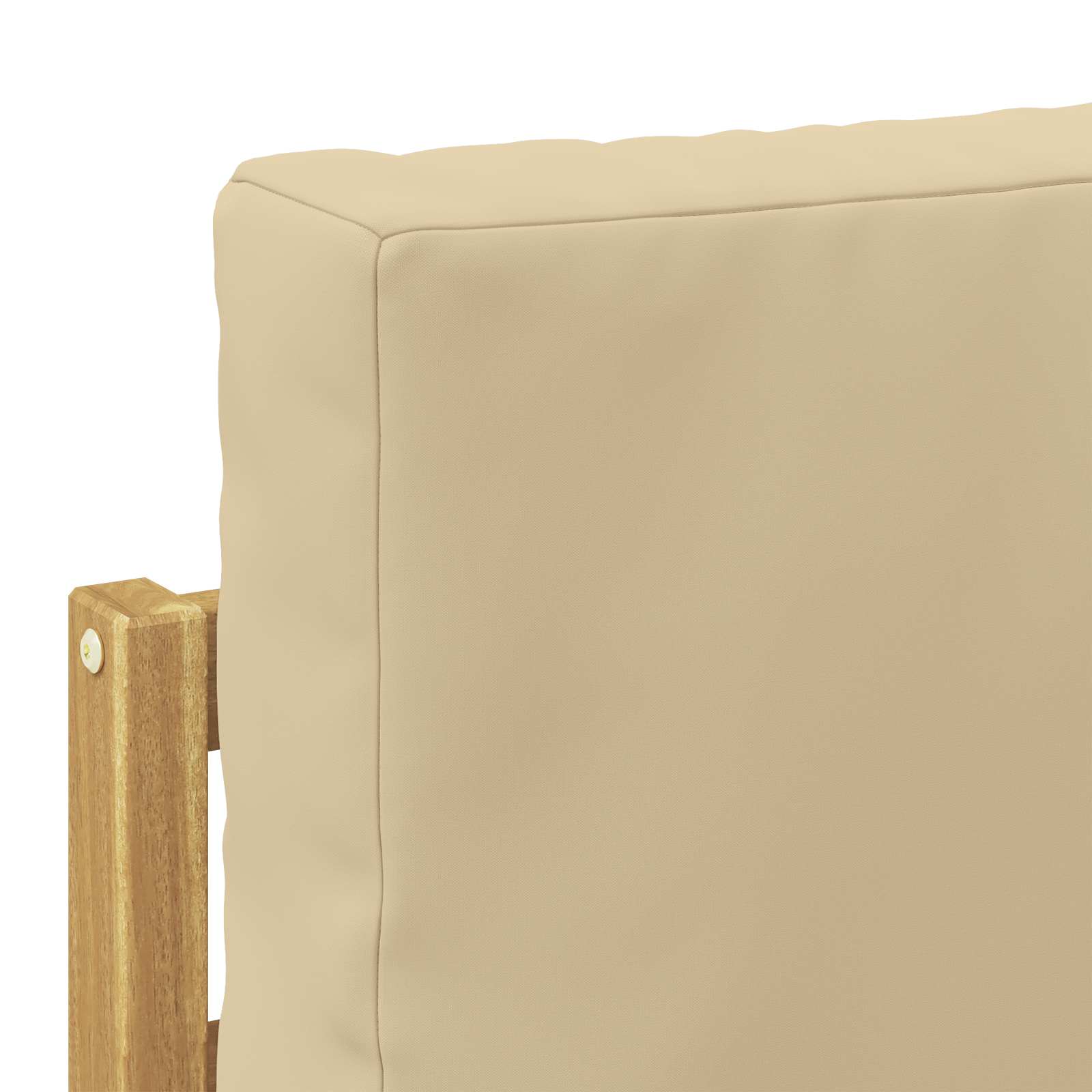 Outdoor-Sofagarnitur Polyester Weiß Weiß Und Beige