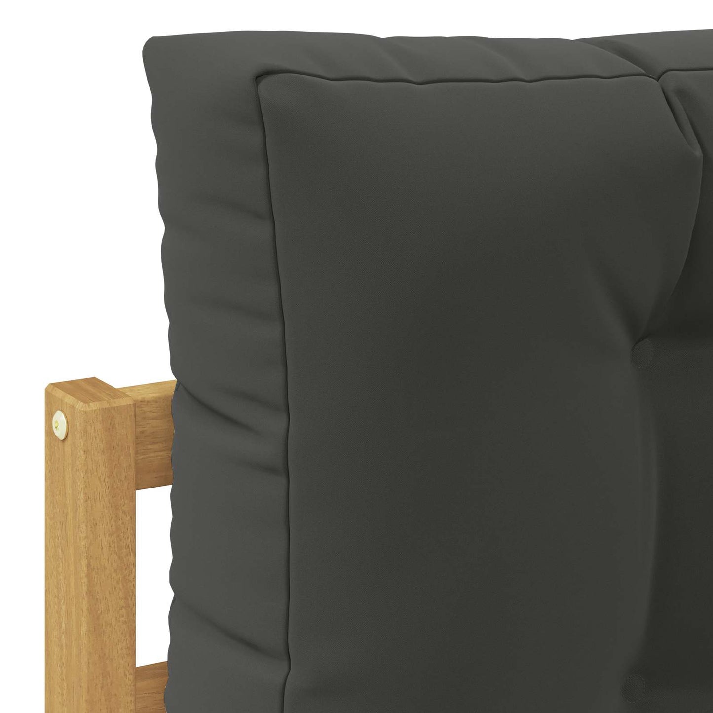 Outdoor-Sofa Polyester Weiß Weiß Und Anthrazit