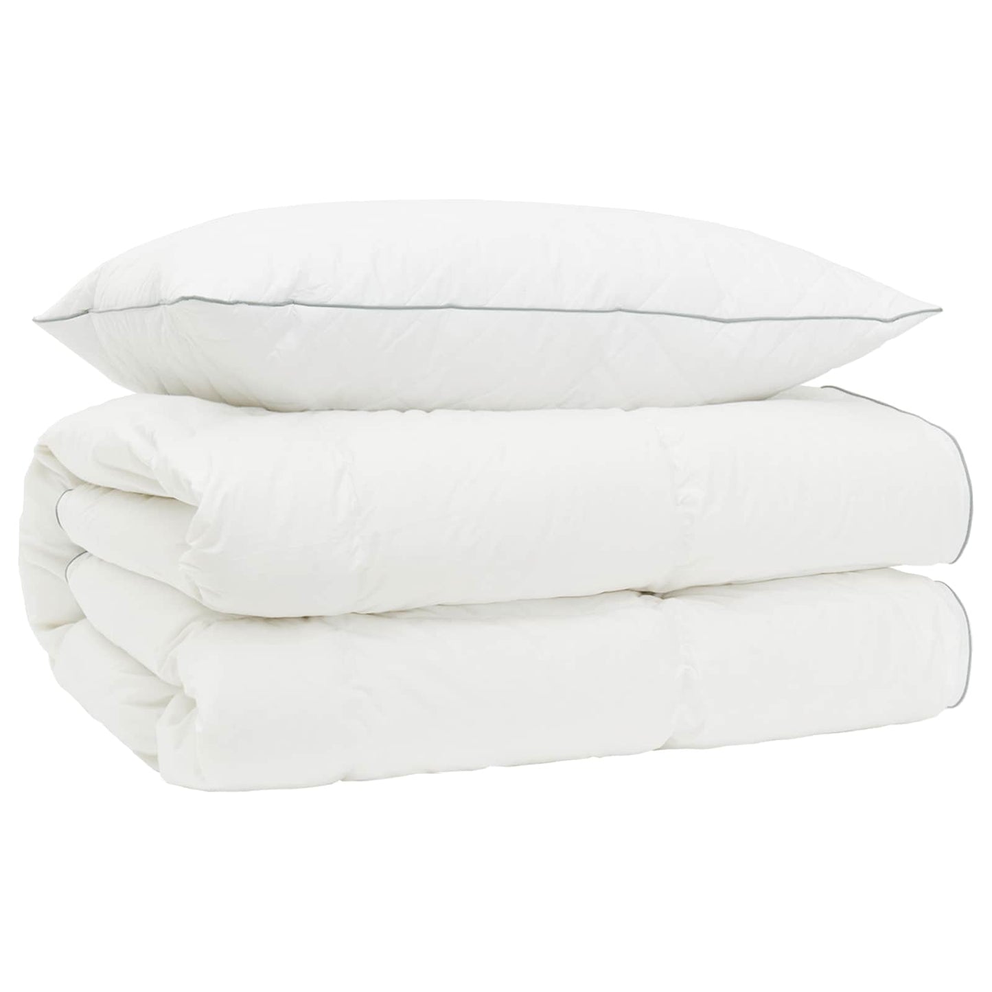 Gänsedaunen-Bettdecken-Set 90% Fulda 2 Pcs 310 Gsm