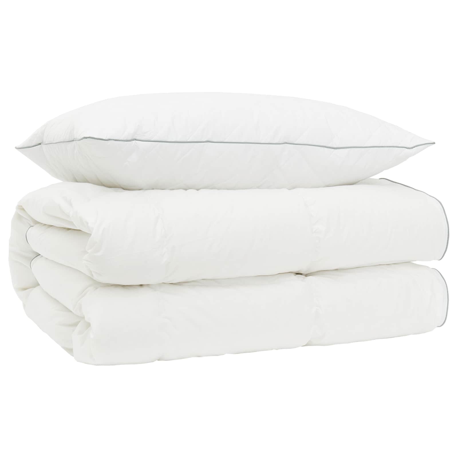 Gänsedaunen-Bettdecken-Set 90% Fulda 2 Pcs 310 Gsm