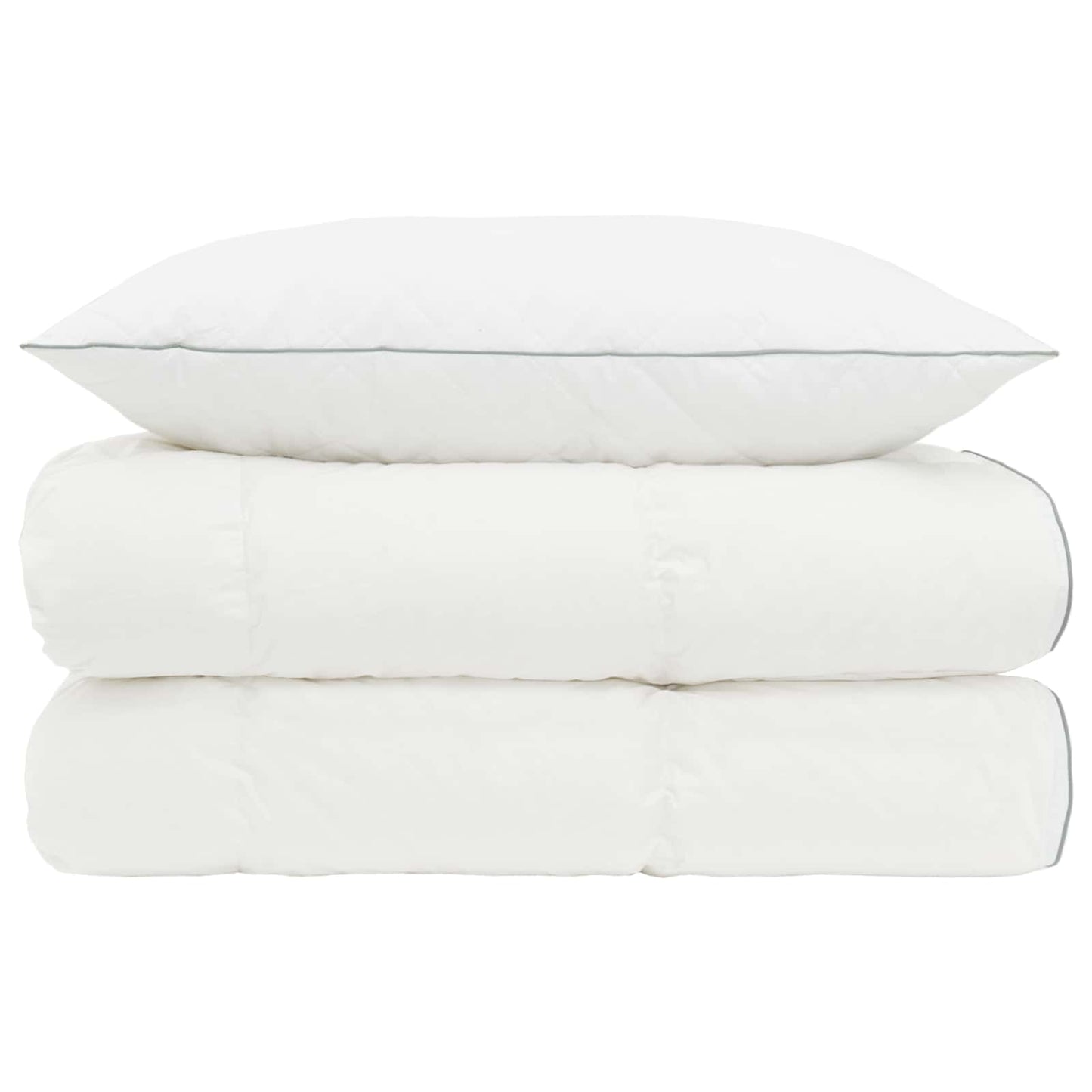 Gänsedaunen-Bettdecken-Set 90% Fulda 2 Pcs 310 Gsm