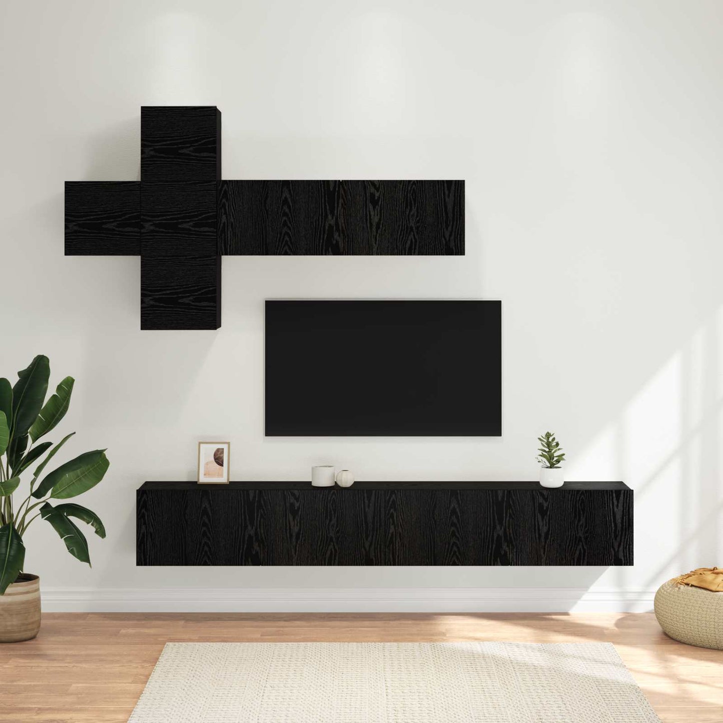 7-Tlg. Tv-Schrank-Set Holzwerkstoff