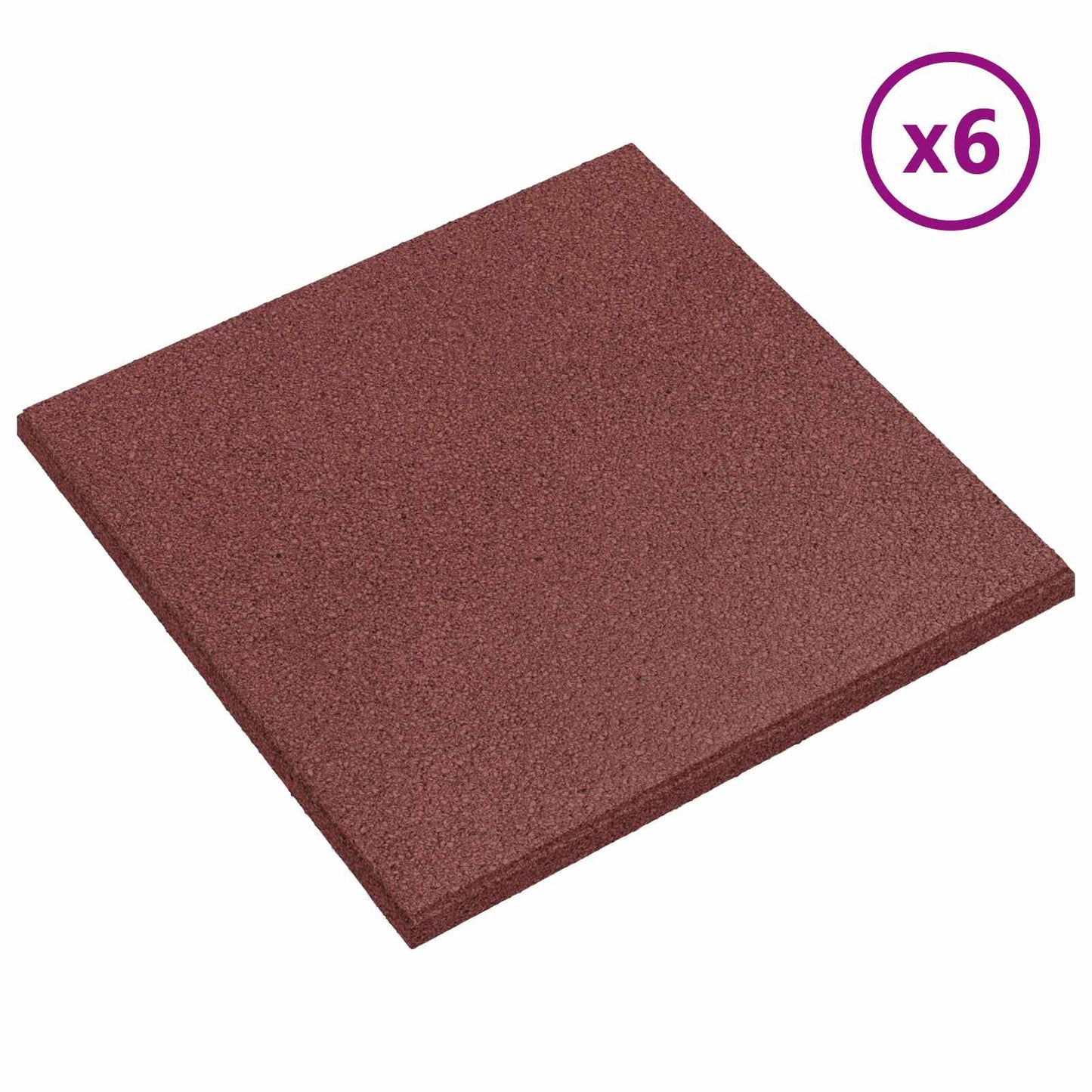 Sturzschutzfliesen 12 Pcs 50 X 50 Cm Gummi