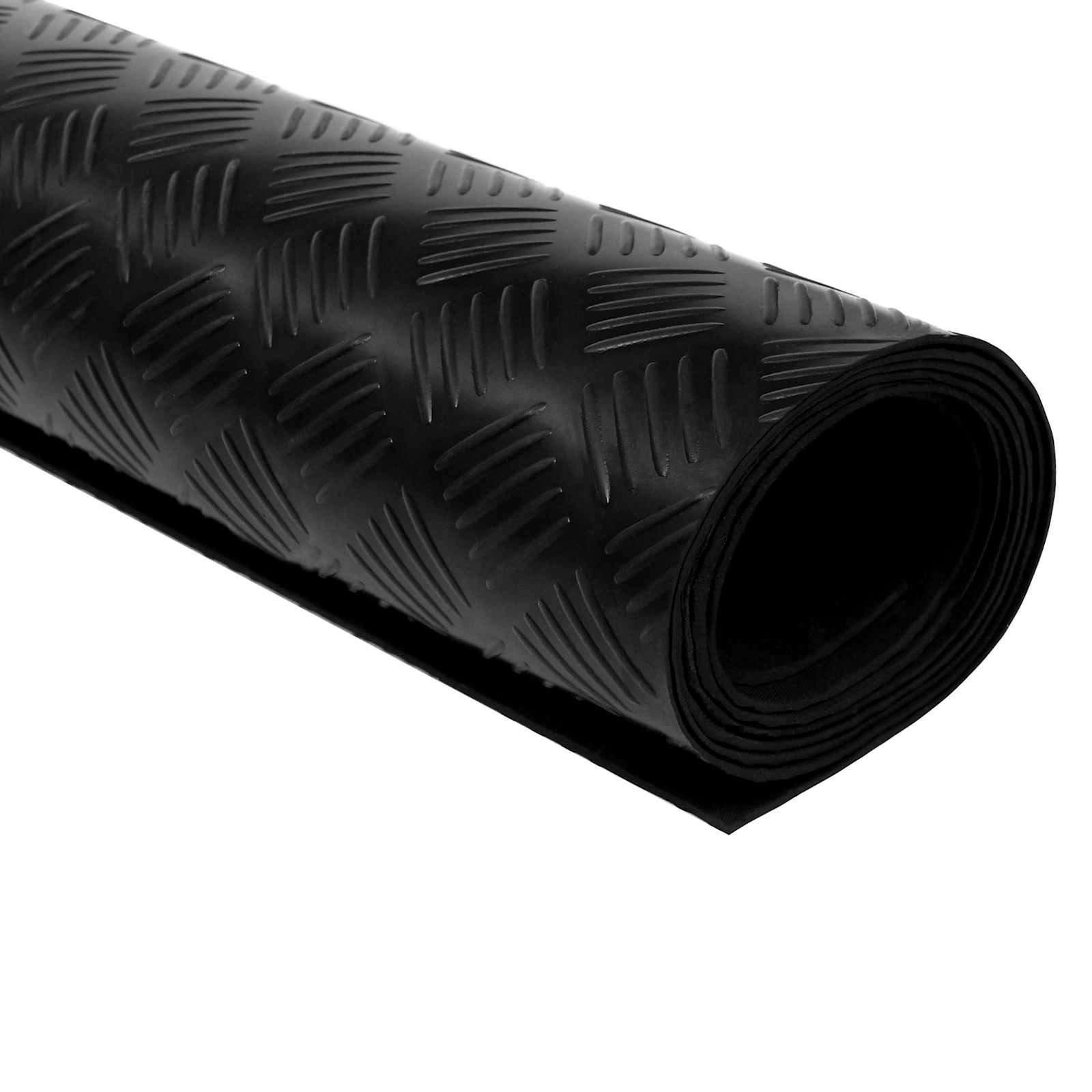 Bodenbelag Schwarz Gummi