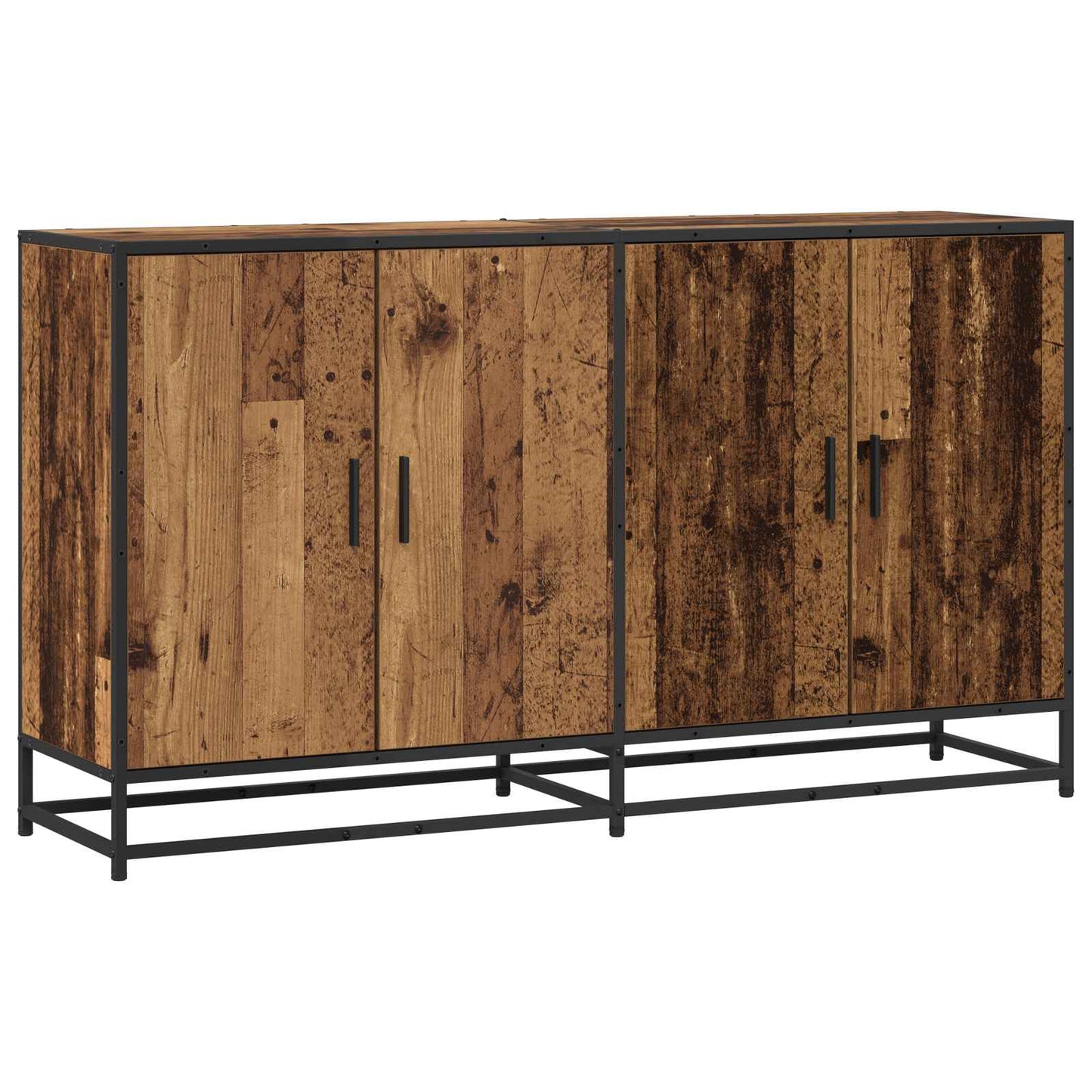 Sideboard 134 X 35 X 76 Cm Holzwerkstoff