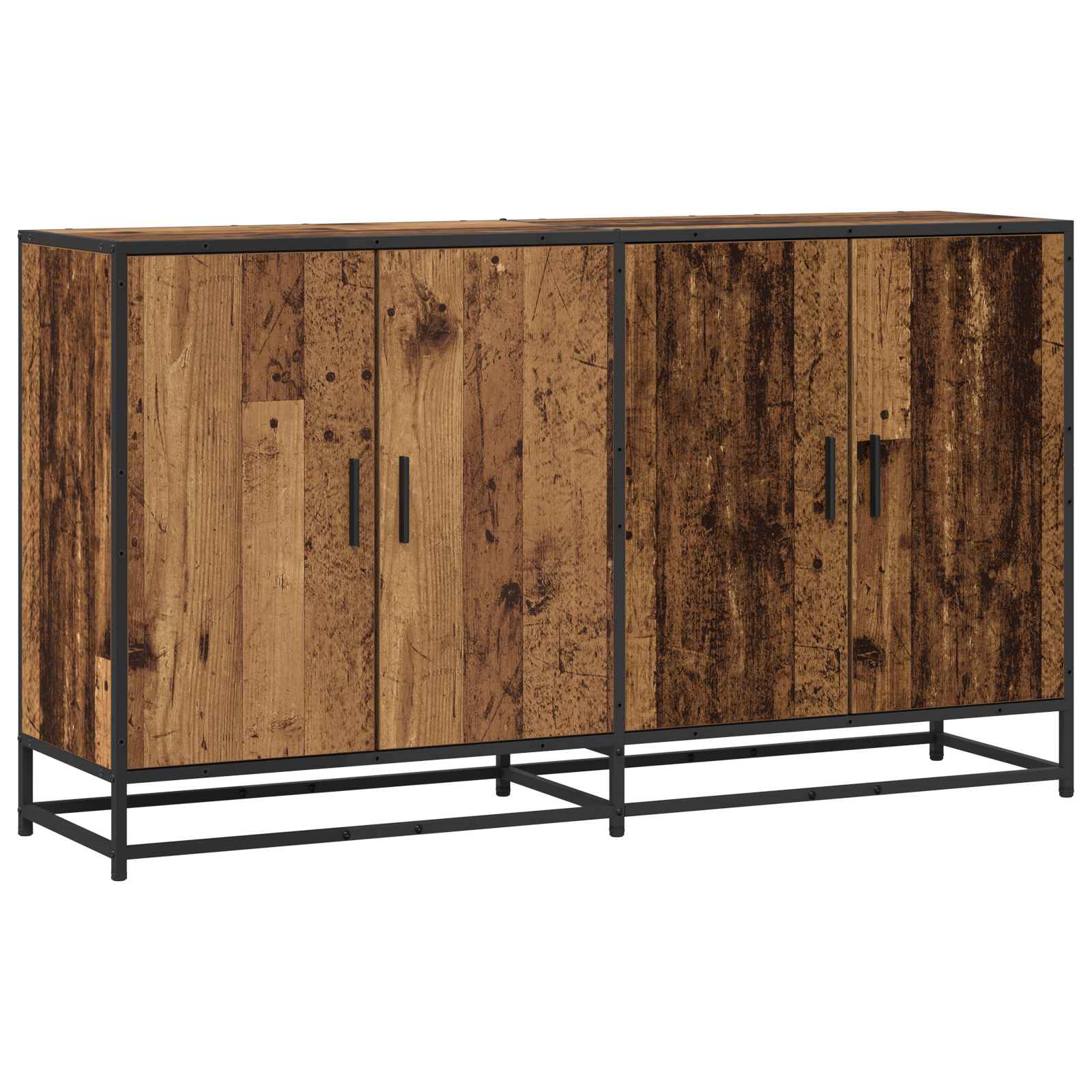 Sideboard 134 X 35 X 76 Cm Holzwerkstoff