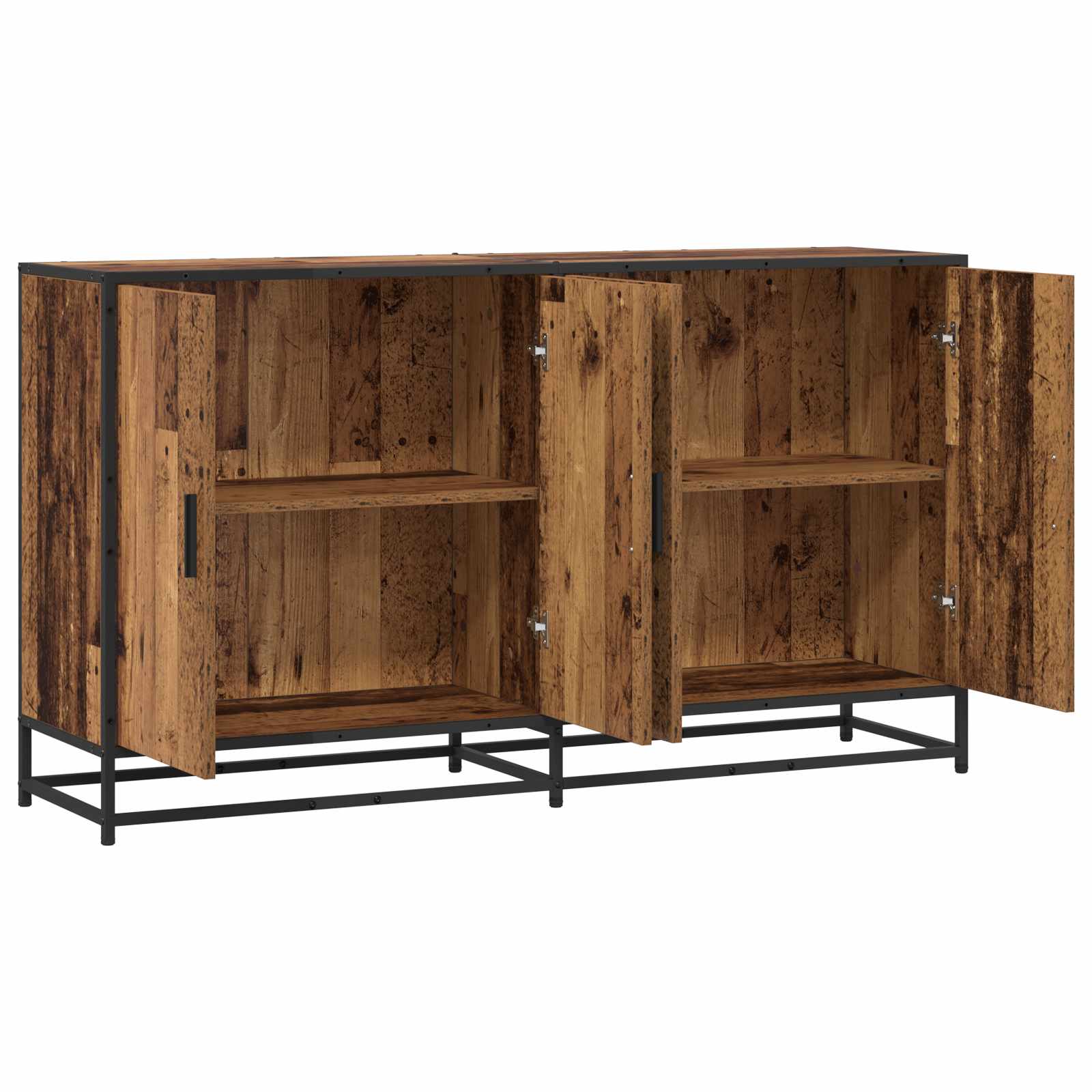 Sideboard 134 X 35 X 76 Cm Holzwerkstoff