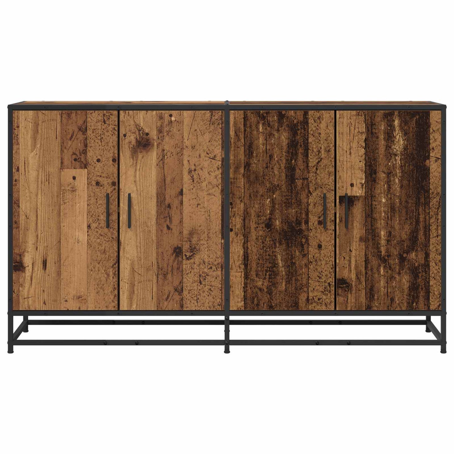 Sideboard 134 X 35 X 76 Cm Holzwerkstoff