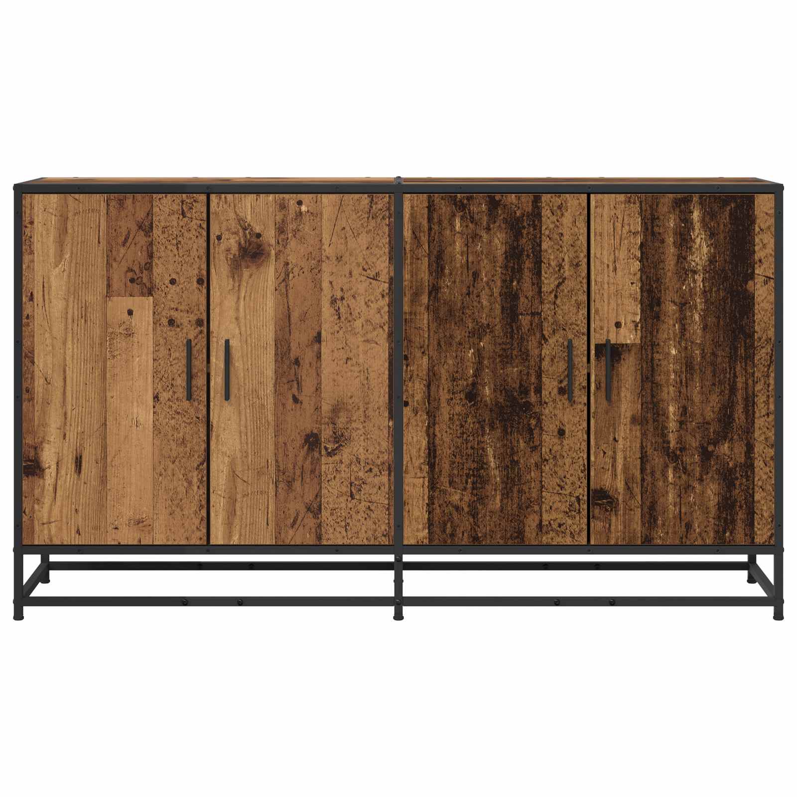 Sideboard 134 X 35 X 76 Cm Holzwerkstoff