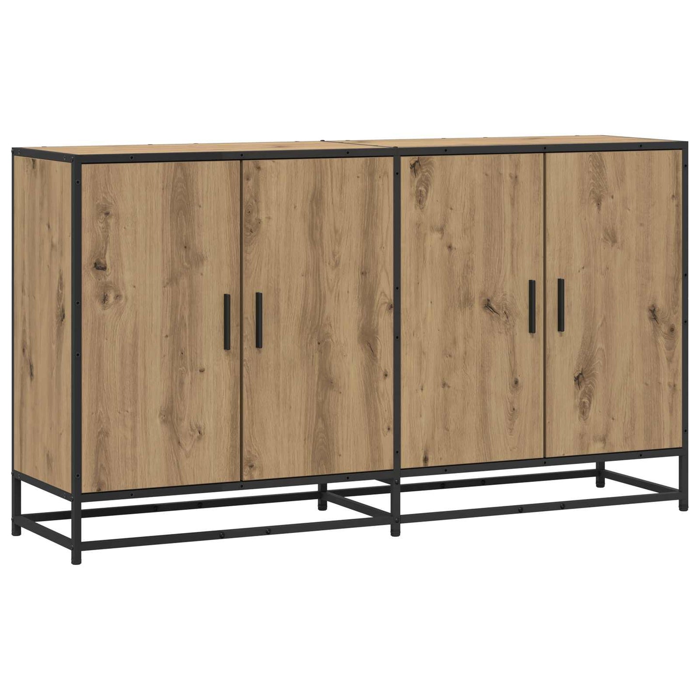 Sideboard 134 X 35 X 76 Cm Holzwerkstoff