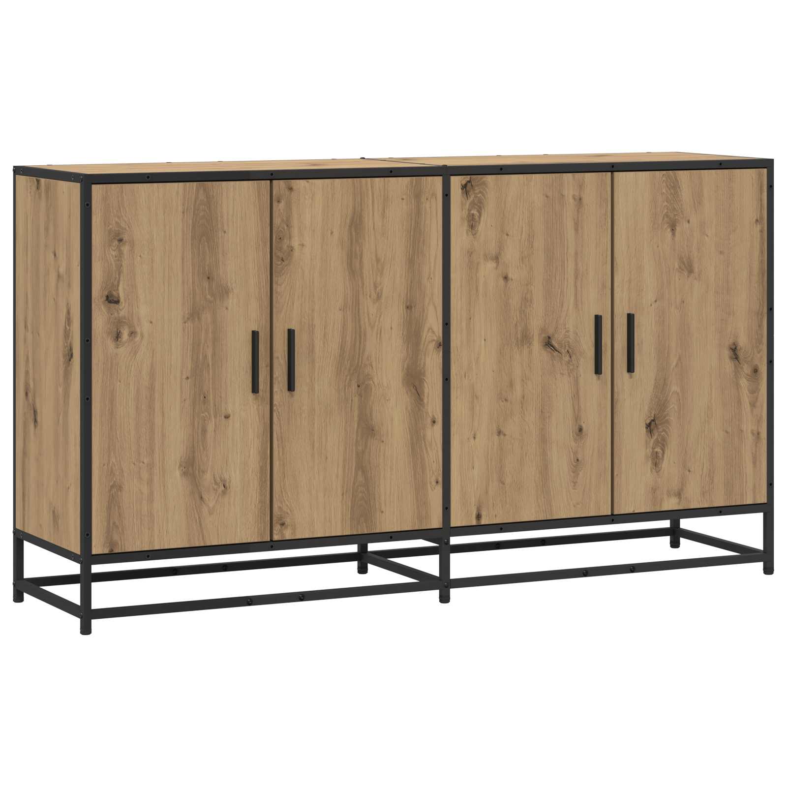 Sideboard 134 X 35 X 76 Cm Holzwerkstoff