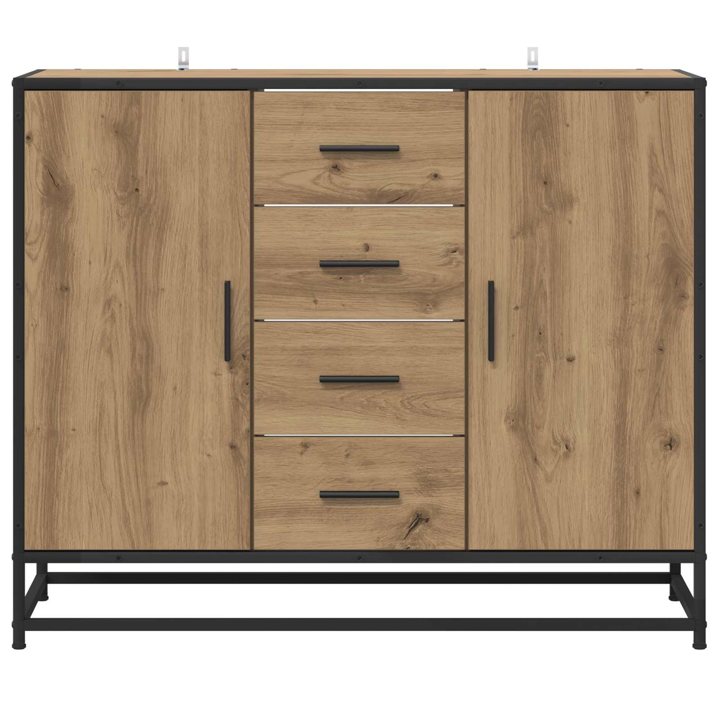 Sideboard 92 X 35 X 76 Cm Holzwerkstoff