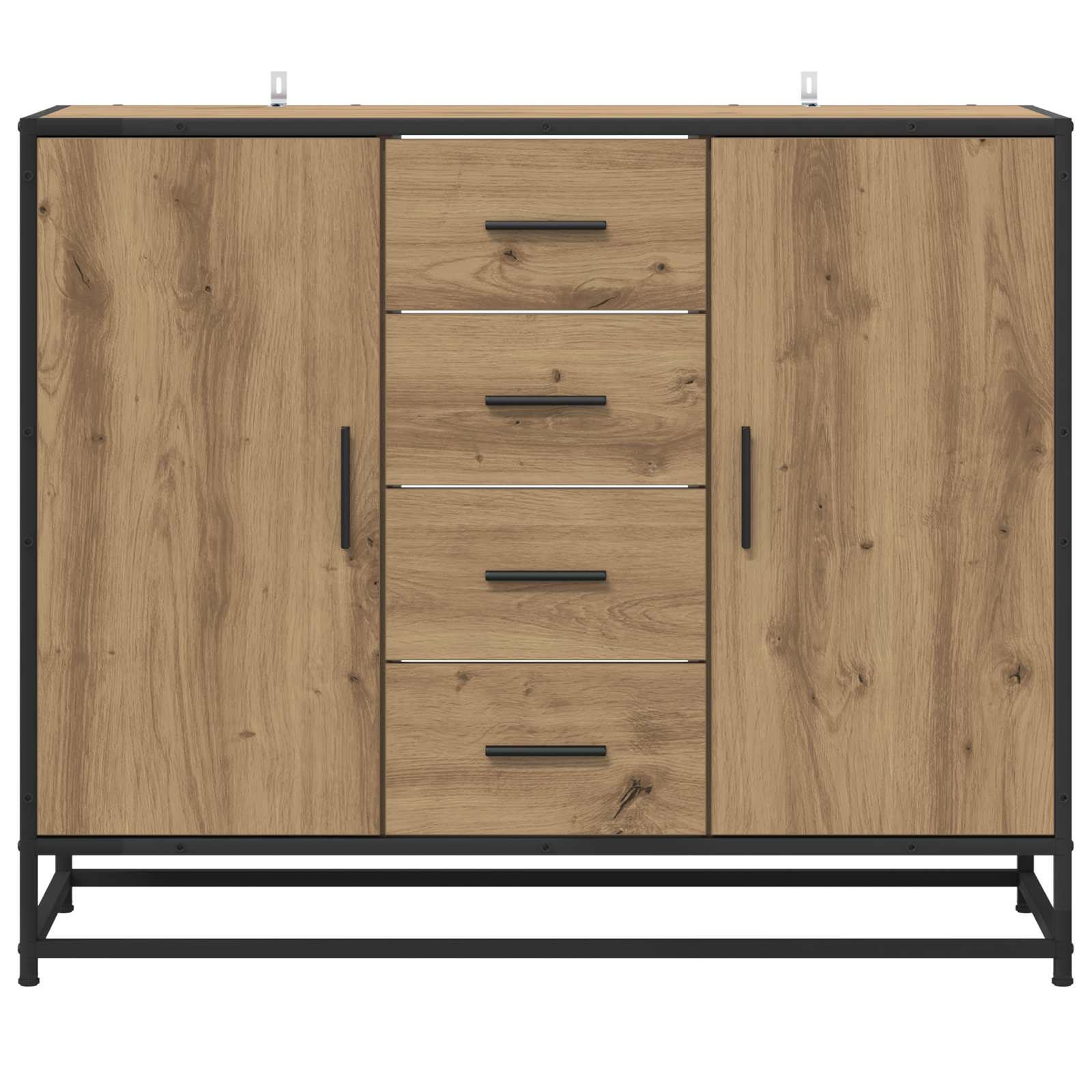 Sideboard 92 X 35 X 76 Cm Holzwerkstoff