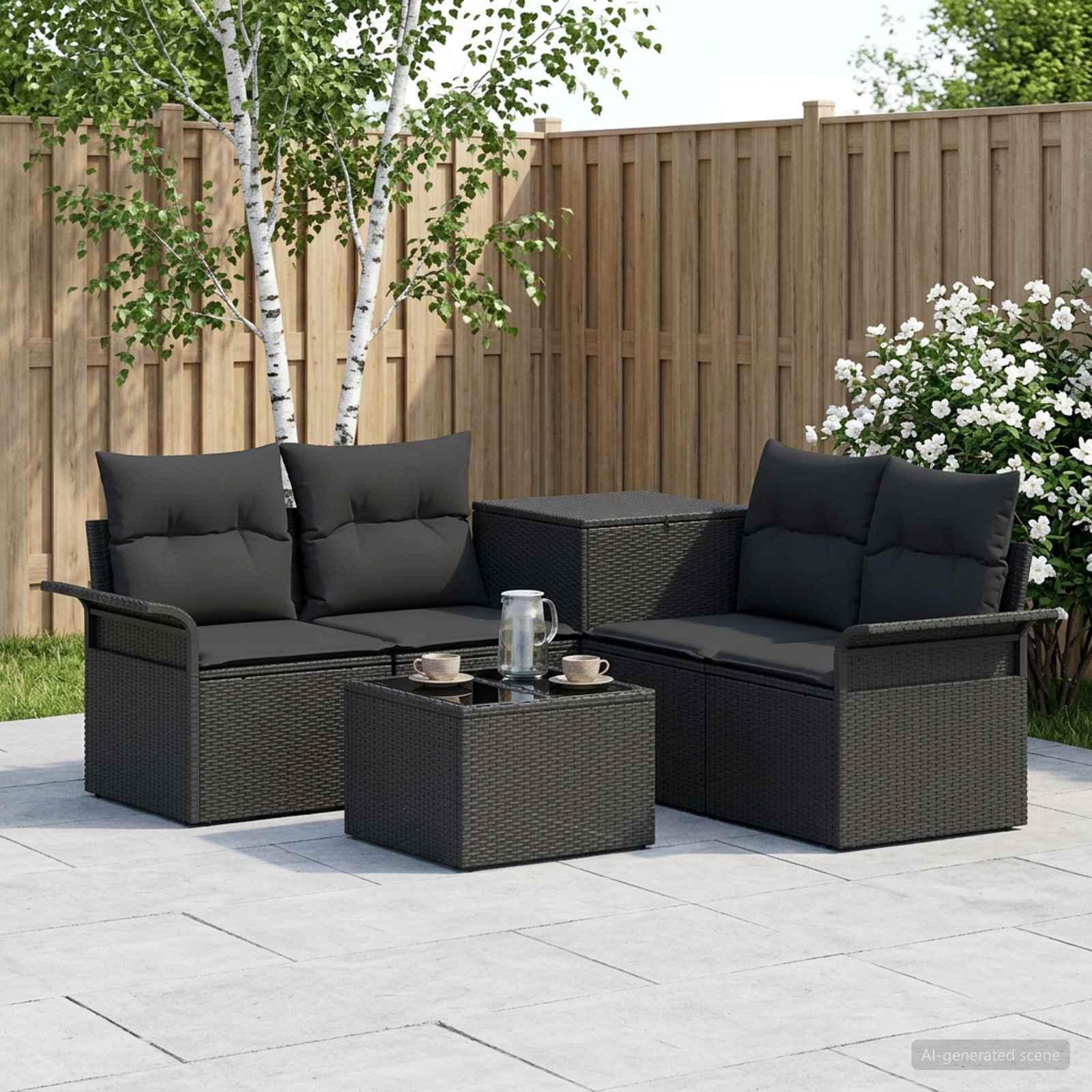 Sofa Set 6 Pcs 4-Sitzanzahl