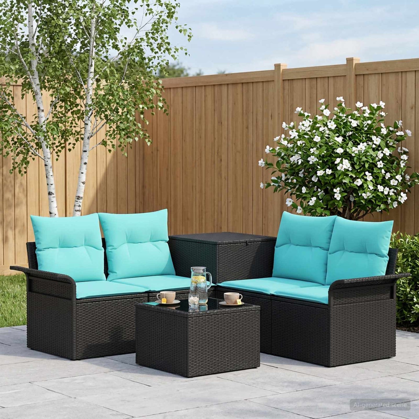 Sofa Set 6 Pcs 4-Sitzanzahl