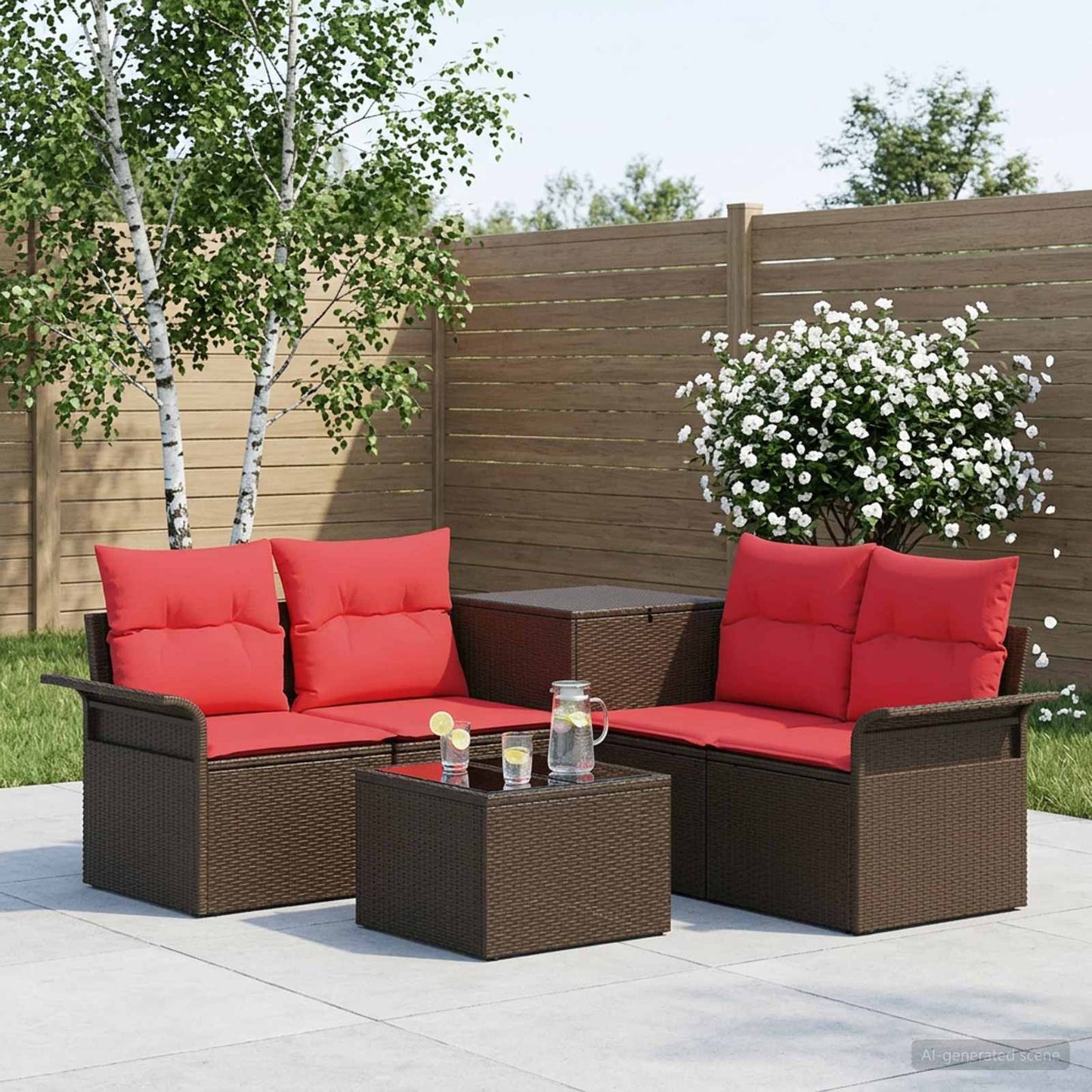 Sofa Set 6 Pcs 4-Sitzanzahl