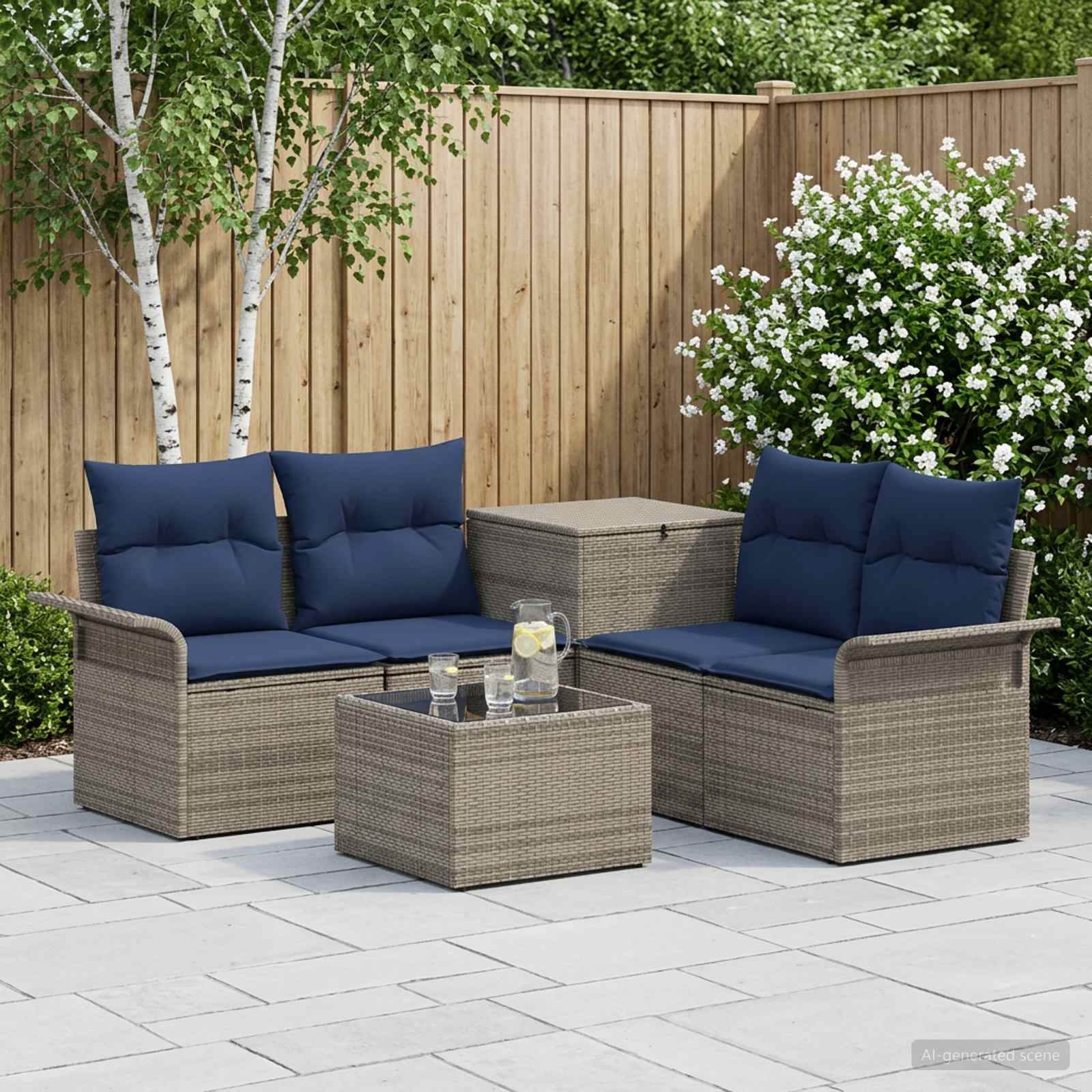 Sofa Set 6 Pcs 4-Sitzanzahl