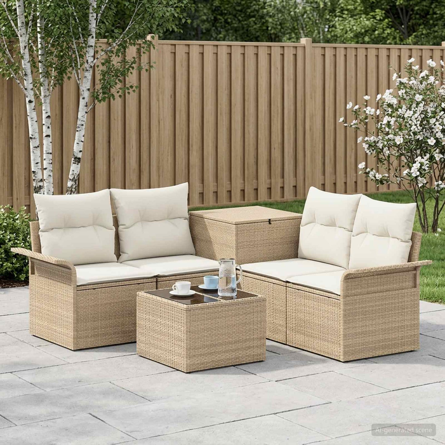 Sofa Set 6 Pcs 4-Sitzanzahl