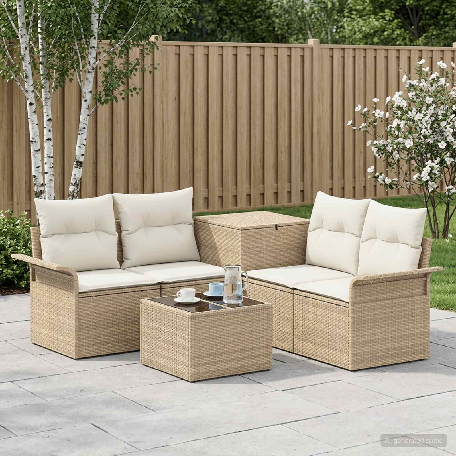 Sofa Set 6 Pcs 4-Sitzanzahl