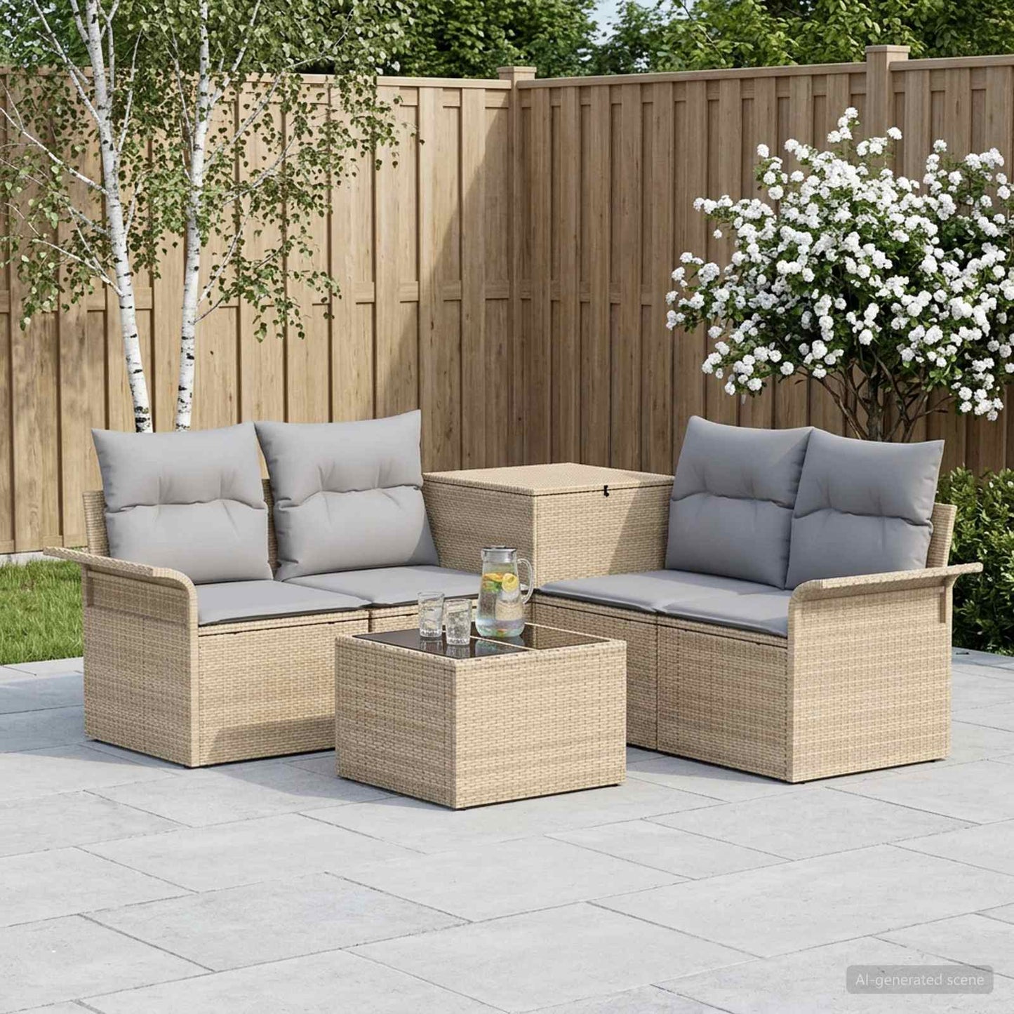 Sofa Set 6 Pcs 4-Sitzanzahl