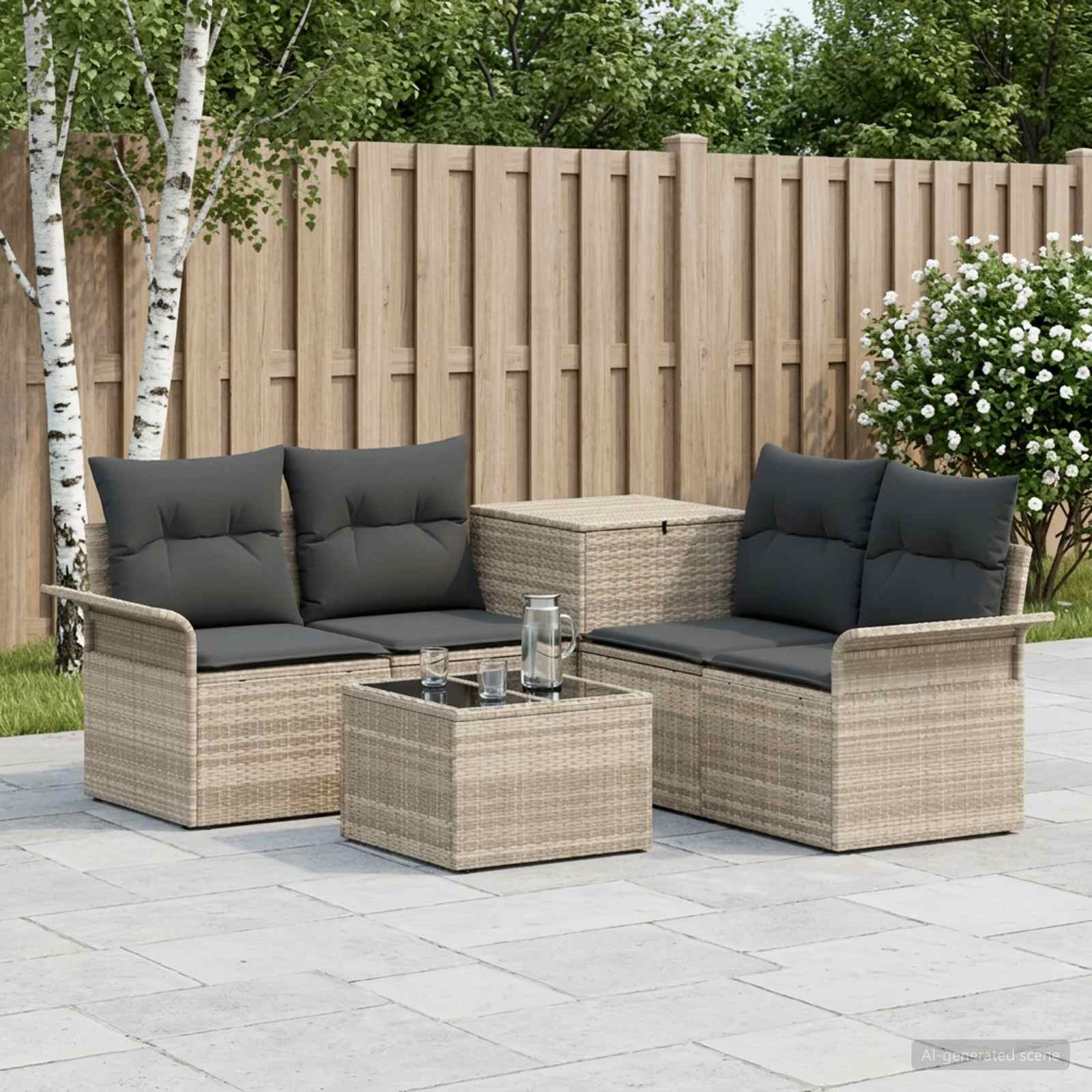 Sofa Set 6 Pcs 4-Sitzanzahl