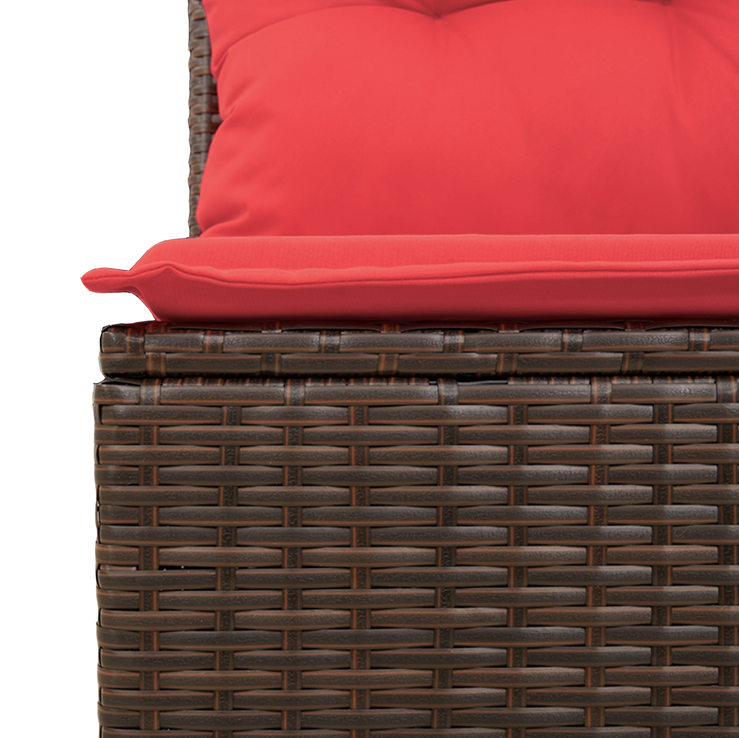 | Garten-Sofa | Mit Kissen 227 X 62 X 69 Cm Poly-Rattan
