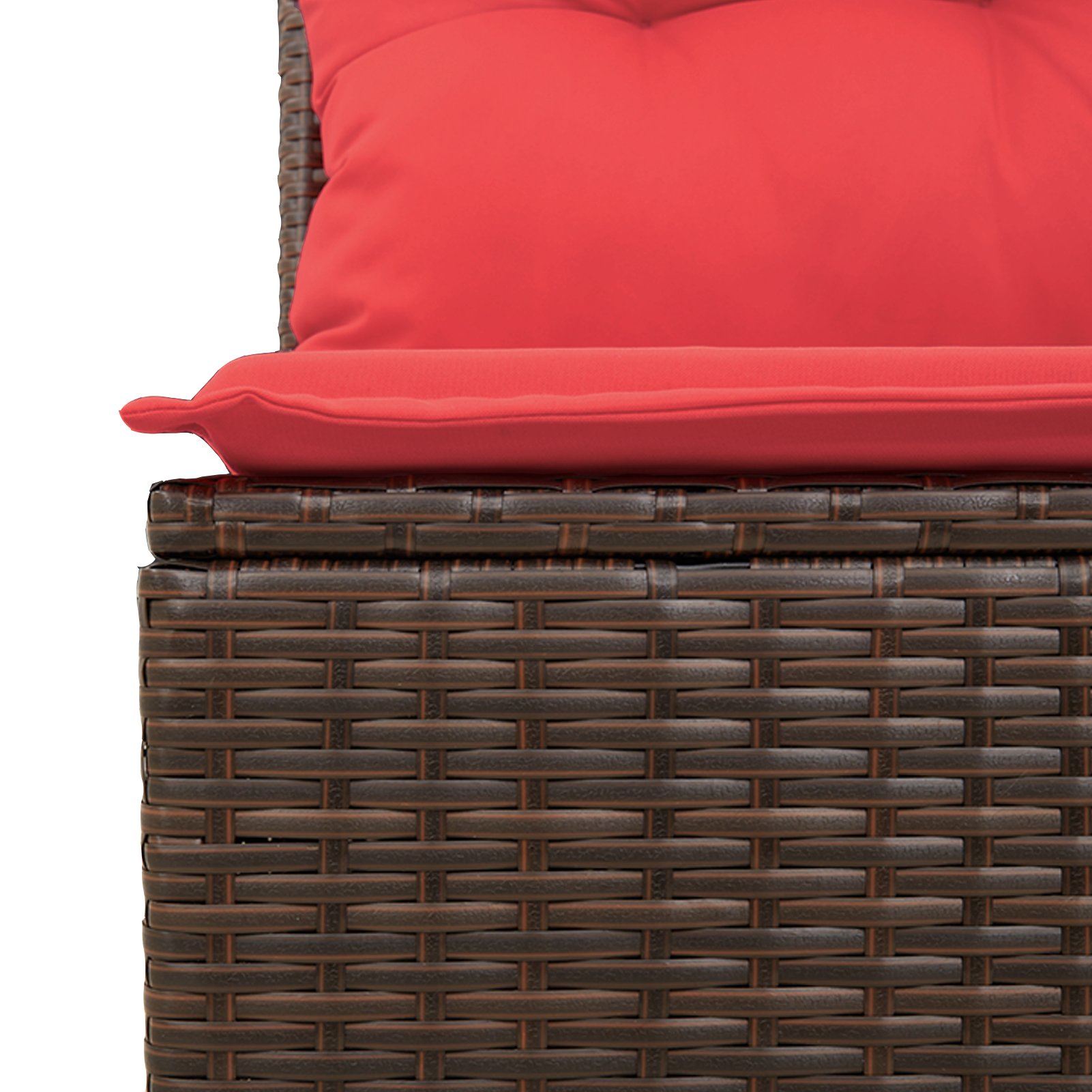 | Garten-Sofa | Mit Kissen 227 X 62 X 69 Cm Poly-Rattan