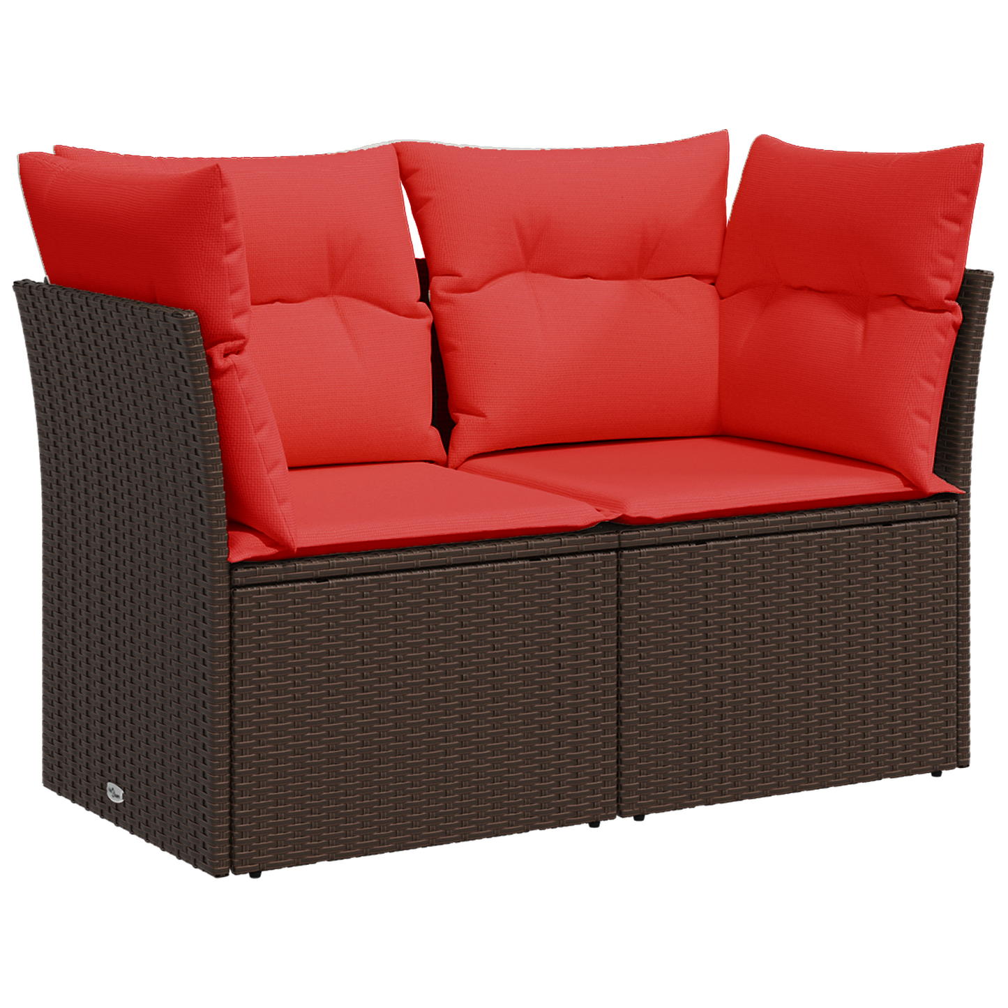 Gartensofa Mit Kissen Poly Rattan